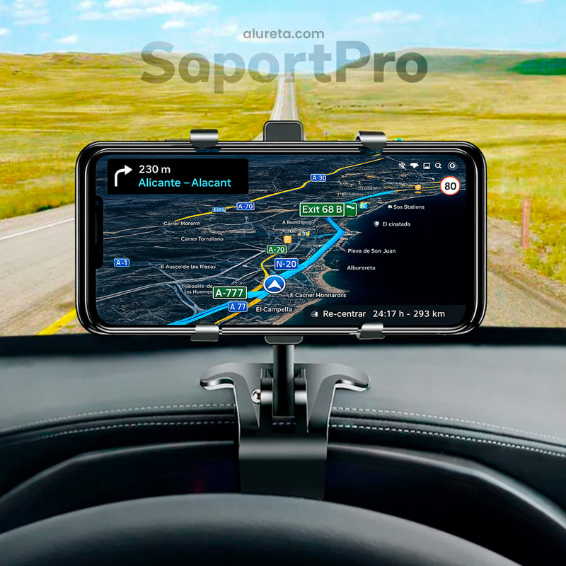 Soporte para Móvil de Coche Ultra Seguro y Ajustable